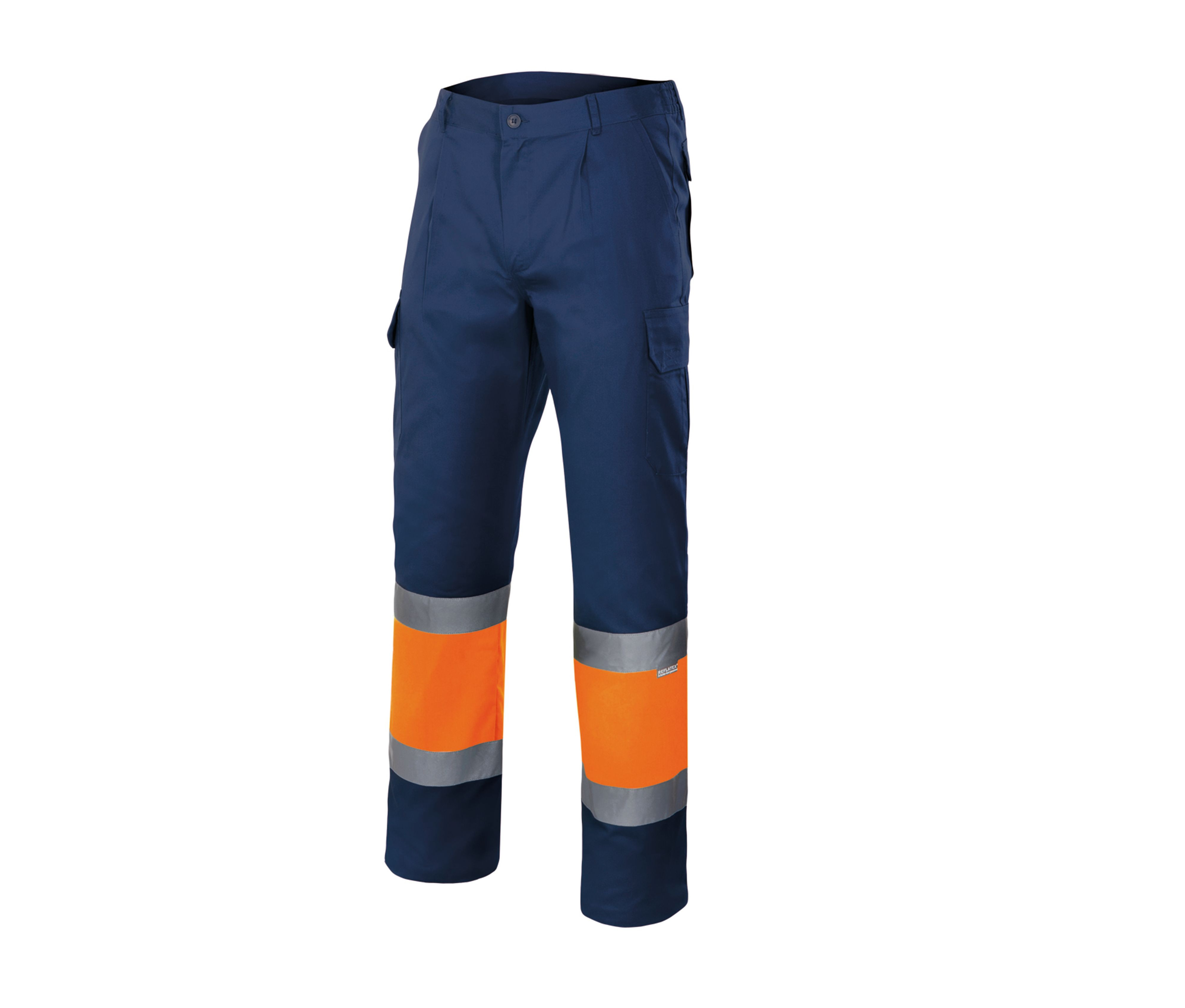 PANTALON BICOLORE MULTIPOCHES